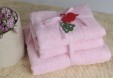 shalla полотенца pink (розовый) набор 3шт