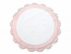 doreen pembe/beyaz (розовый/белый) коврик для ванной
