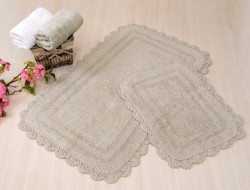 sahra p.gri (светло-серый) коврик для ванной