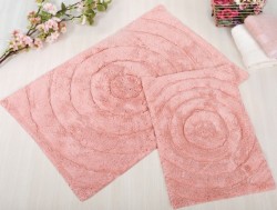 waves pembe (розовый) коврик для ванной