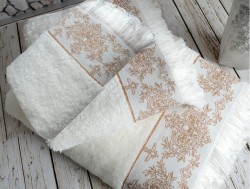 pandora ecru (молочный) полотенце банное