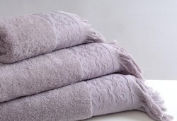 infinity violet (фиолетовый) полотенце банное