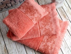 pandora coral (коралл) полотенце банное