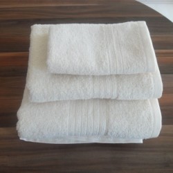 shalla полотенца ecru (молочный) набор 3шт