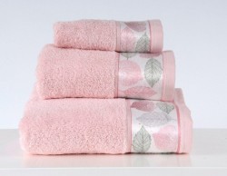 полотенце с печатью lamina pembe (розовый)