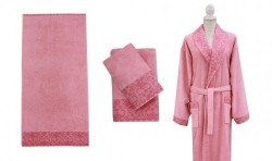 полотенце банное profondo pink (розовый)
