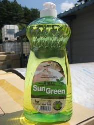 жидкость для мытья посуды сангрин алоэвера+лимон (sungreen 1kg)
