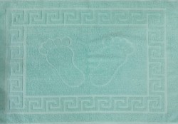 полотенце-коврик для ног green (зеленый)